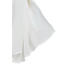 Kalsom Light Chiffon Scarf in Brilliant White